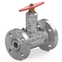Задвижка клиновая стальная фланцевая Dn50 Pn16 09Г2С 30лс41нж